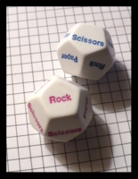 Dice : Dice - Game Dice - Rock Paper Scissors